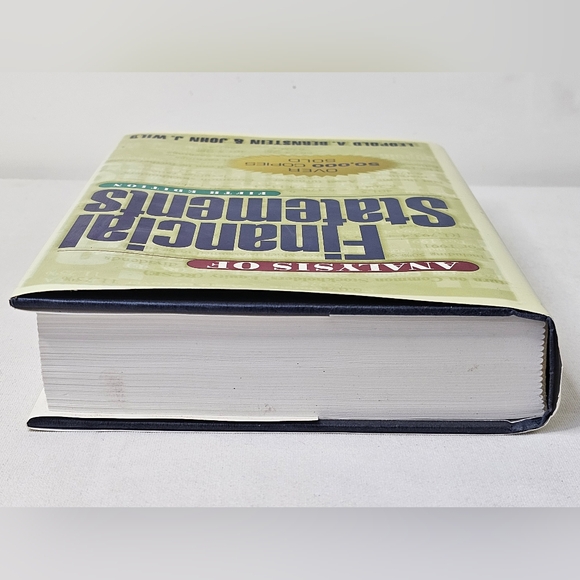 Analysis of Financial Statements 5th Edition Hardcover Book Bernstein & Wild New - Picture 3 of 10